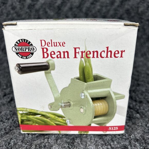 Norpro Deluxe Bean Frencher With Clamp French/Green/Slicer/Cutter Heavy Duty NEW - Picture 3 of 5